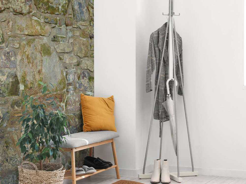 Vecchio muro con muschio