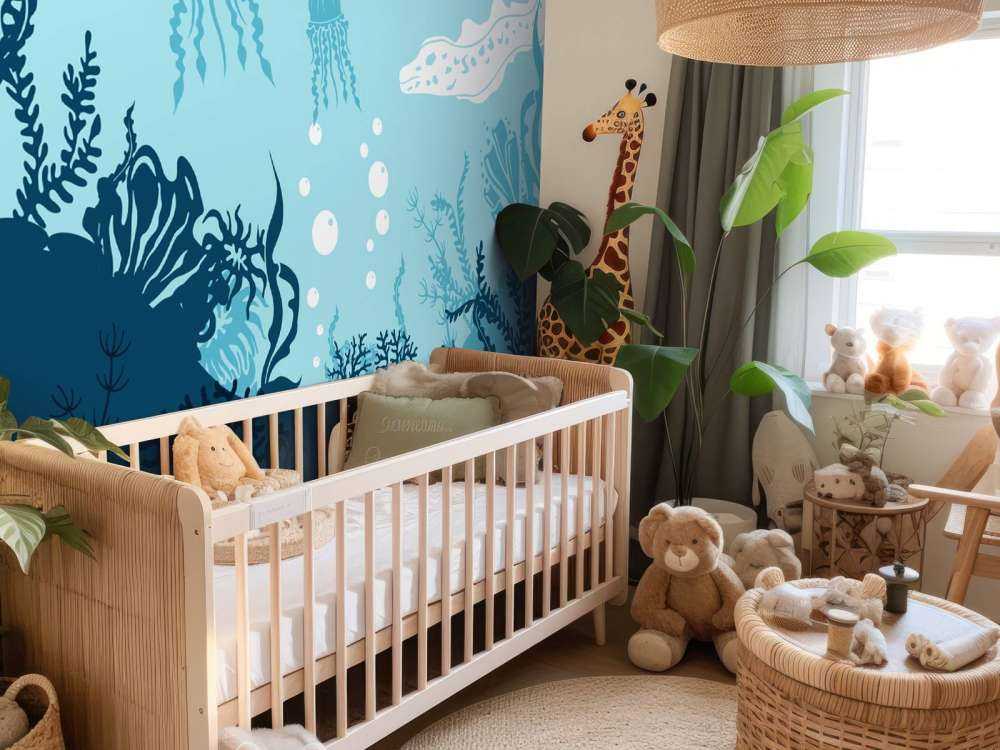 Il mondo sottomarino blu