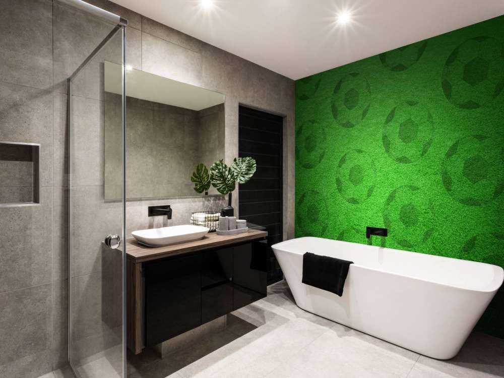 Giocare a calcio su erba