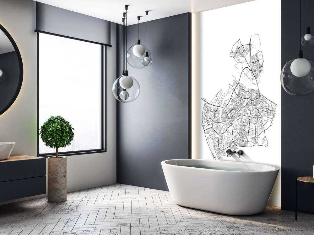 Mappa di Nijmegen, bianco