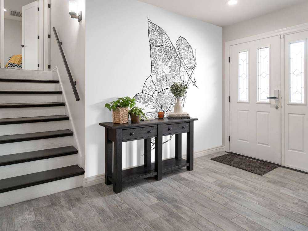 Mappa di Amersfoort, bianco