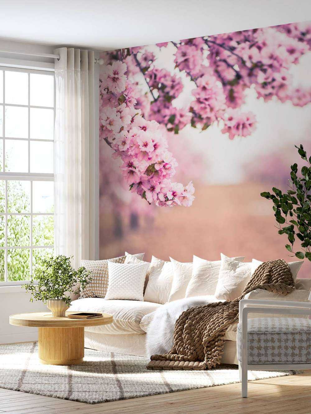 Fiori giapponesi violacei