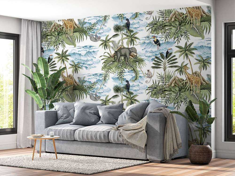 Animali tra le foglie