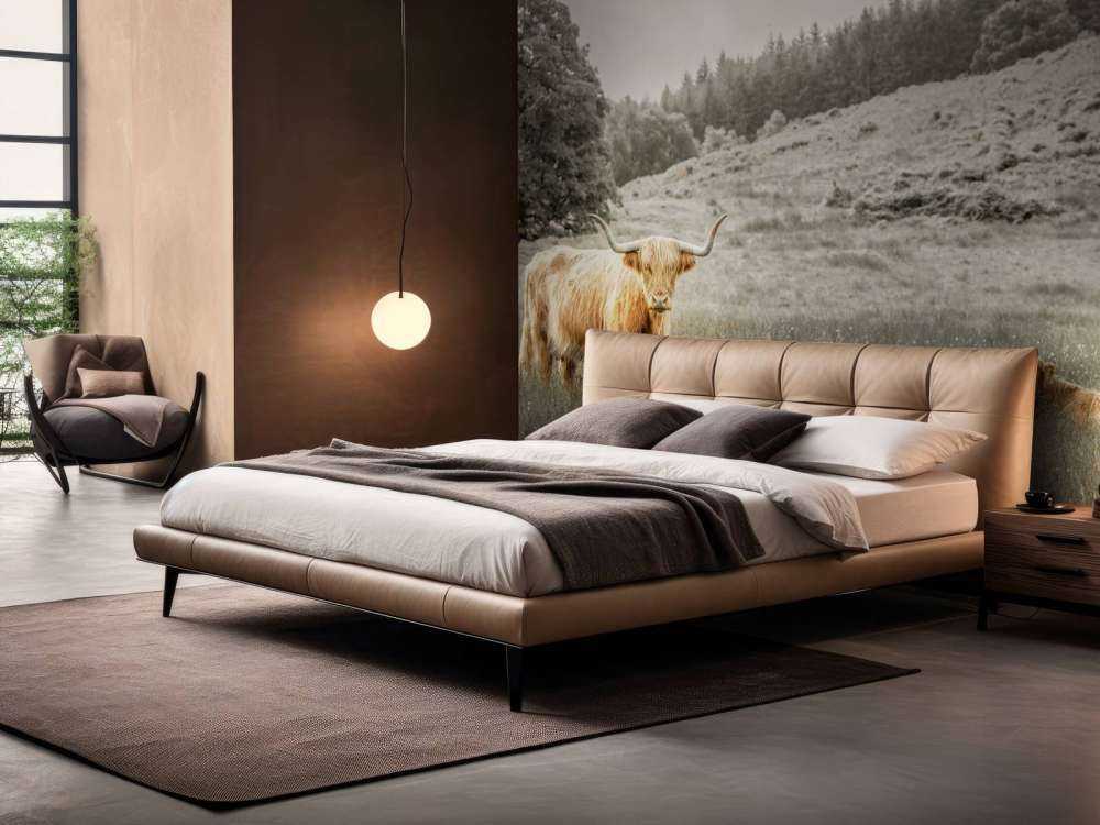 Highlander scozzese con vitello