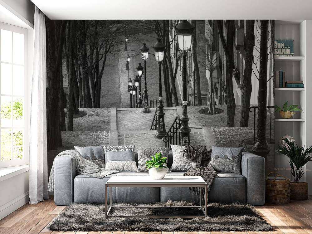 Serata tranquilla a Montmartre