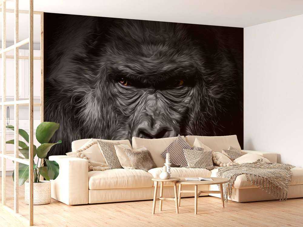 Gorilla disegnato
