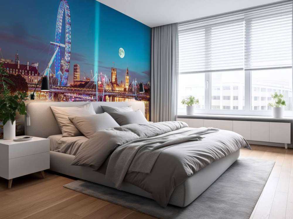 Westminster con la luna piena