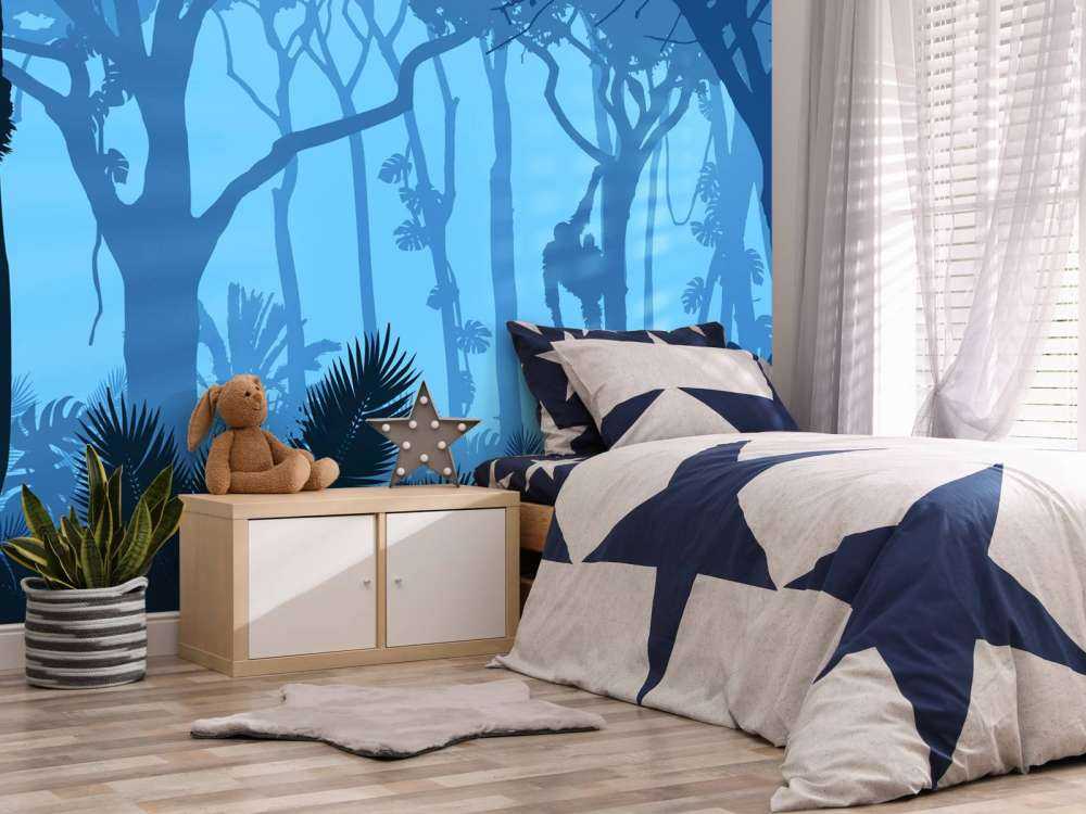 Scimmie nella giungla