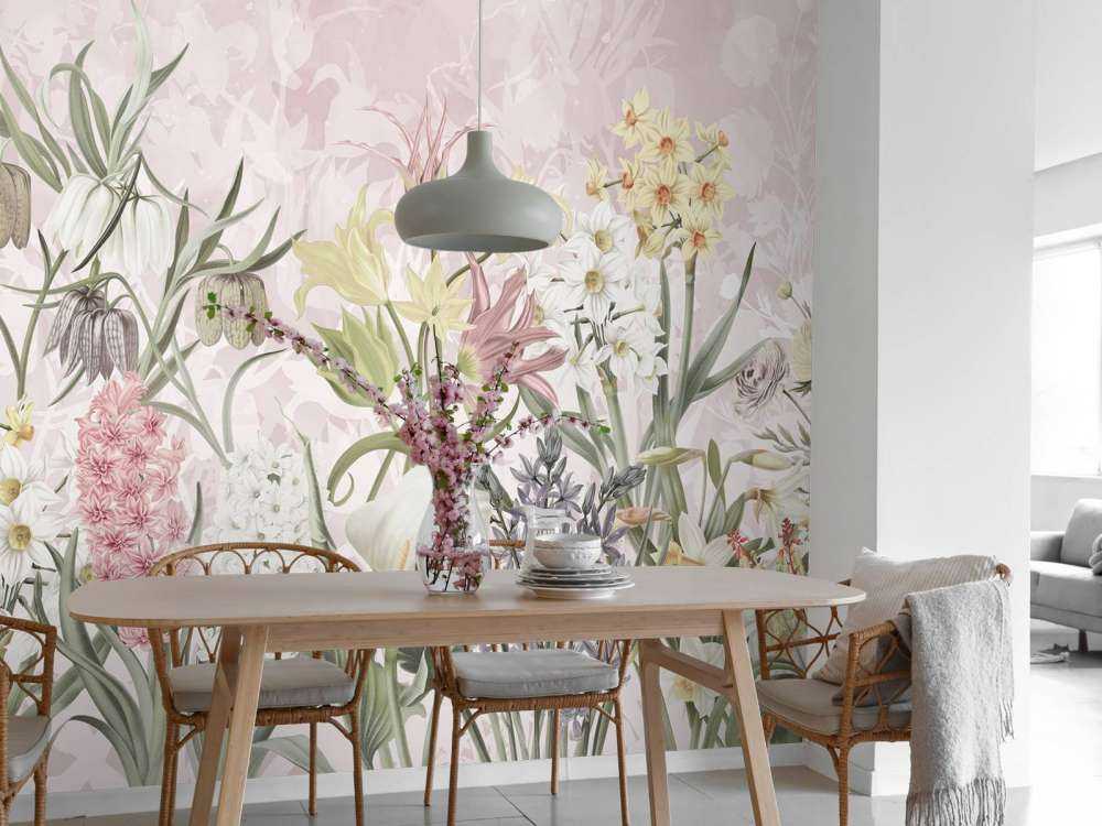 Fiori di Primavera - Rosa Petalo Pastello