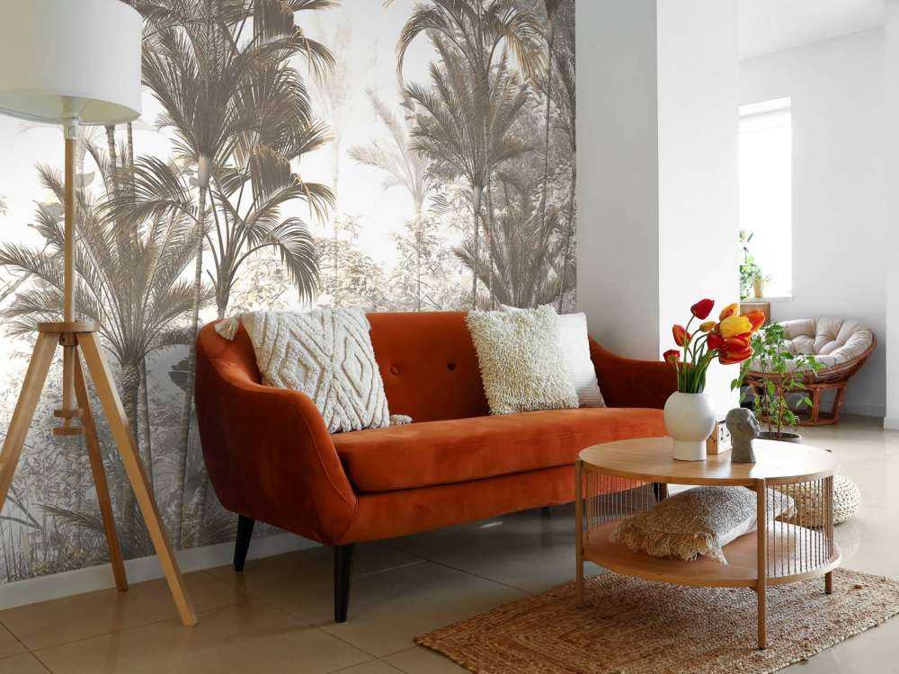 Luce del Sole attraverso le Palme