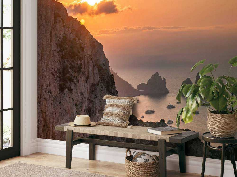 The Faraglioni Cliffs, Capri, Italy