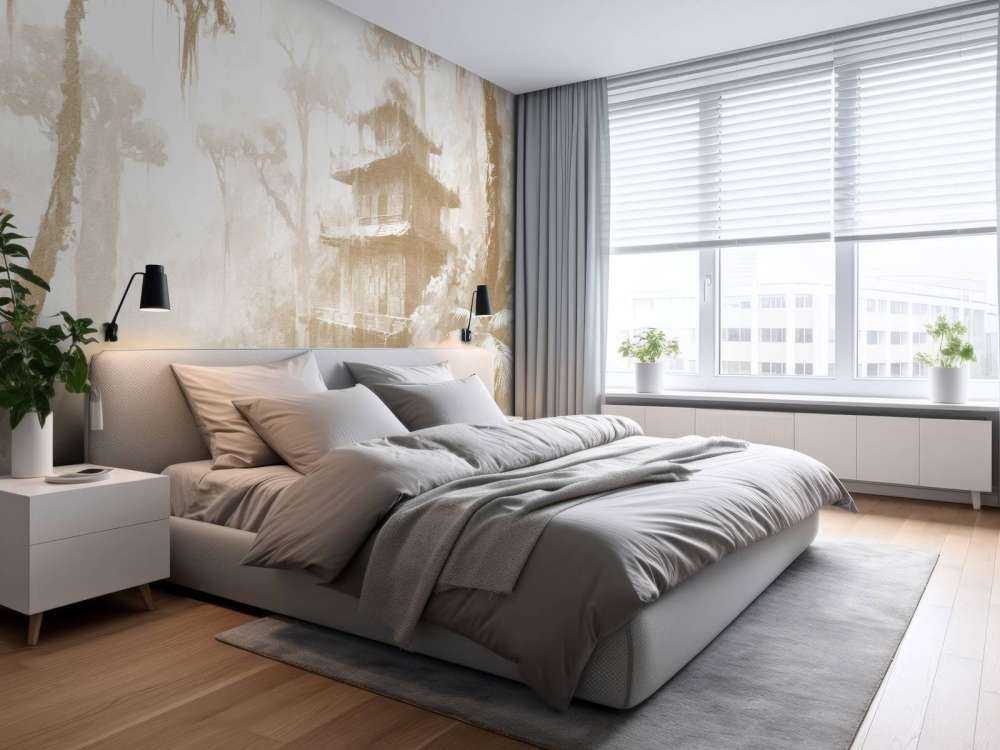 Capanna Nascosta nella Foresta Nebbiosa, taupe