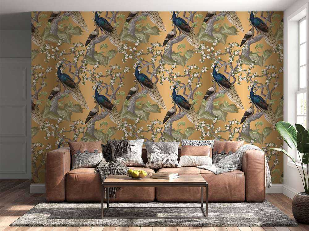 Sussurri di Pavone in un'Oasi