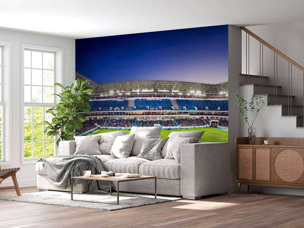 Panorama dello stadio di calcio