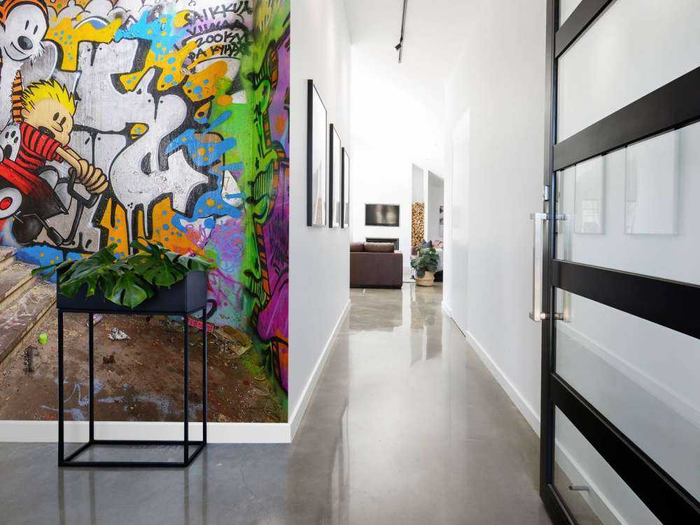 Graffiti con scale