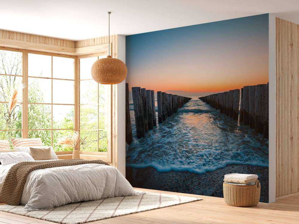 Frangiflutti al tramonto