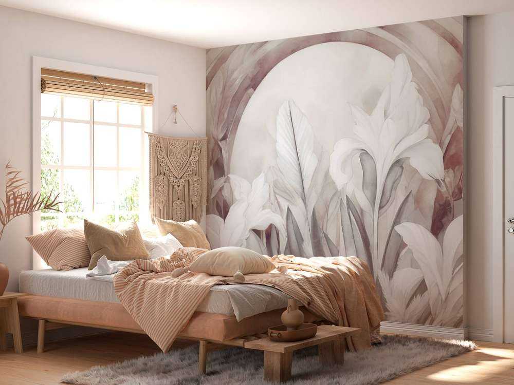 Iris all'alba arancione