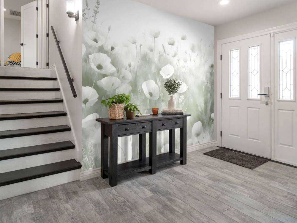 Danza di fiori selvatici - verde