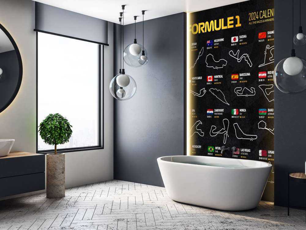 Formule 1 2024 - Mappa dei vincitori