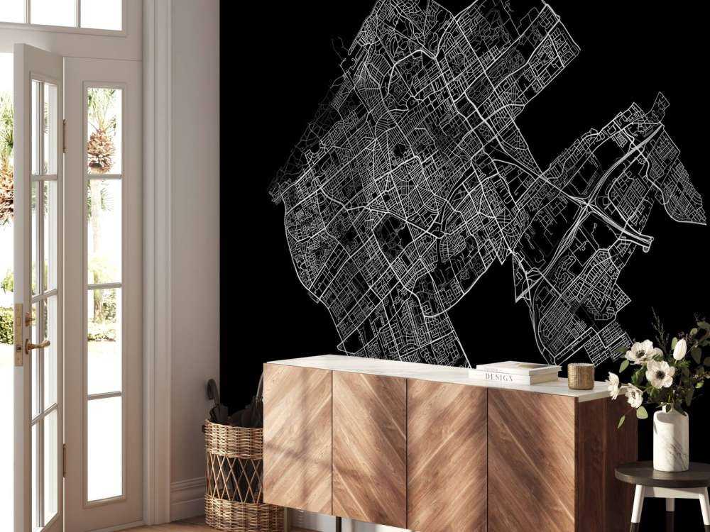 Mappa de L'Aia, nero