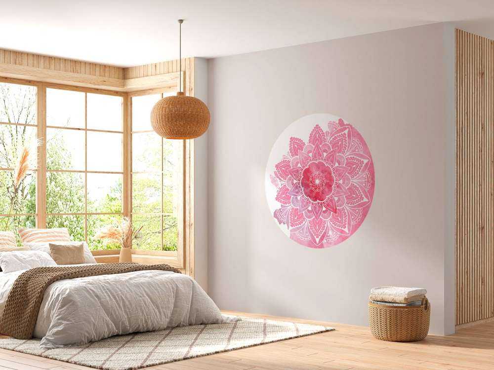 Mandala con motivo floreale