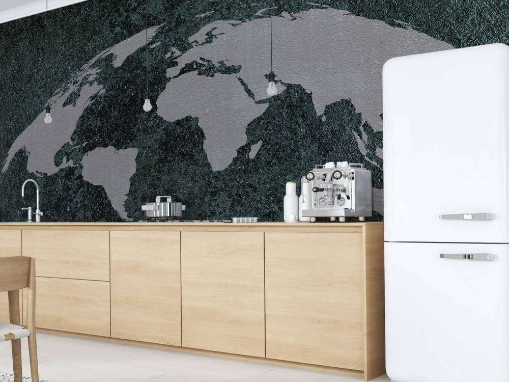 Mappa del mondo con texture