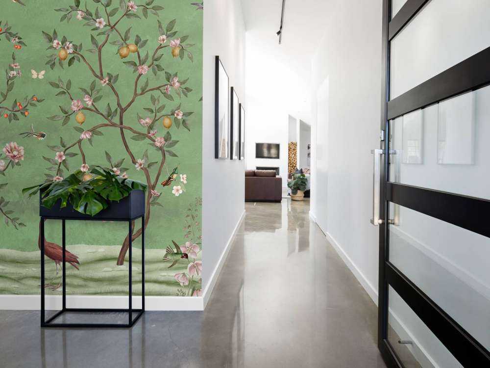 Lemon Tree Chinoiserie - Green