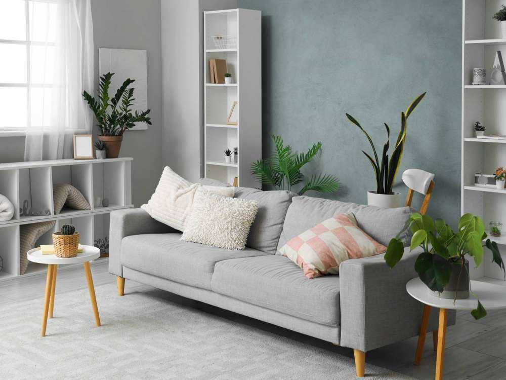 Calcestruzzo con sfumature di verde