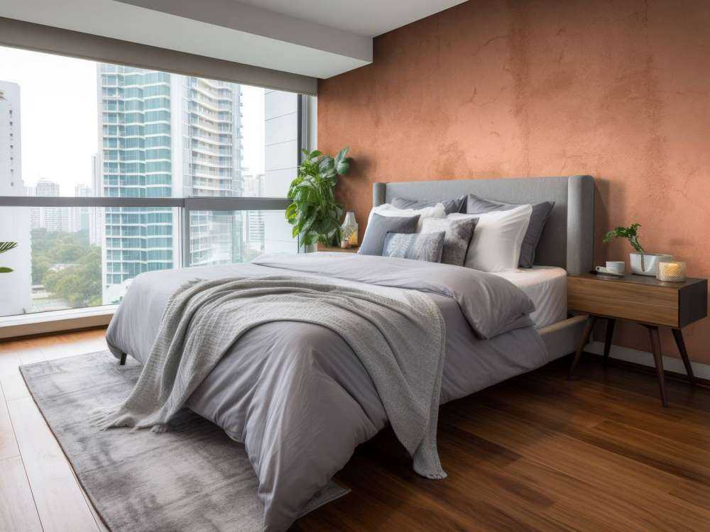 Calcestruzzo con colore terracotta