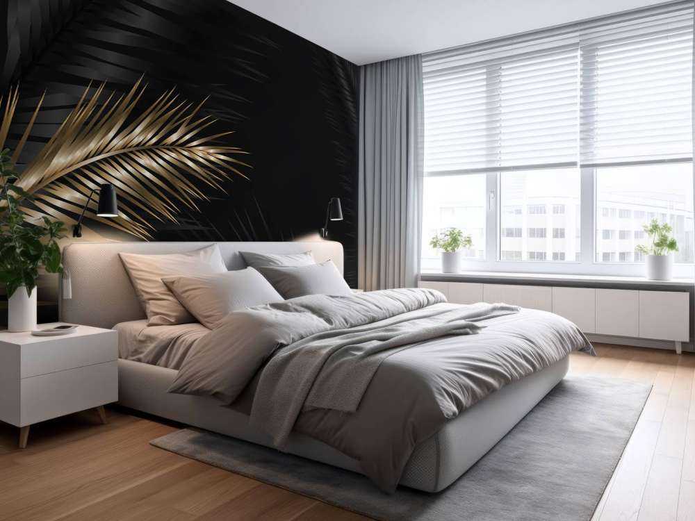 Foglie di palma ornate