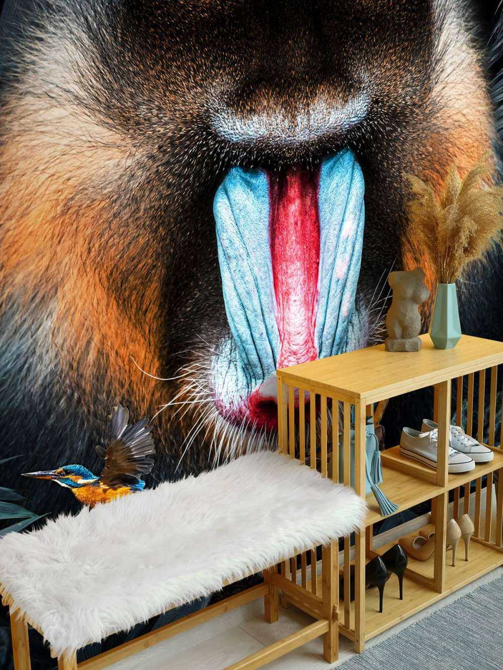 Mandrill Ritratto