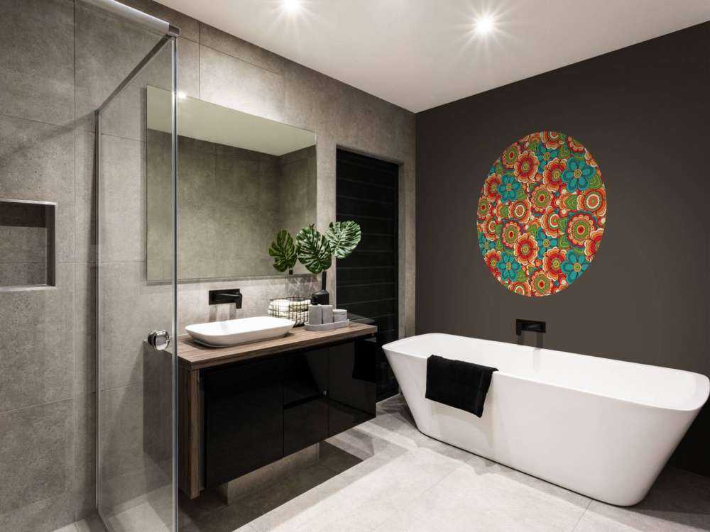 Fiori colorati e retrò