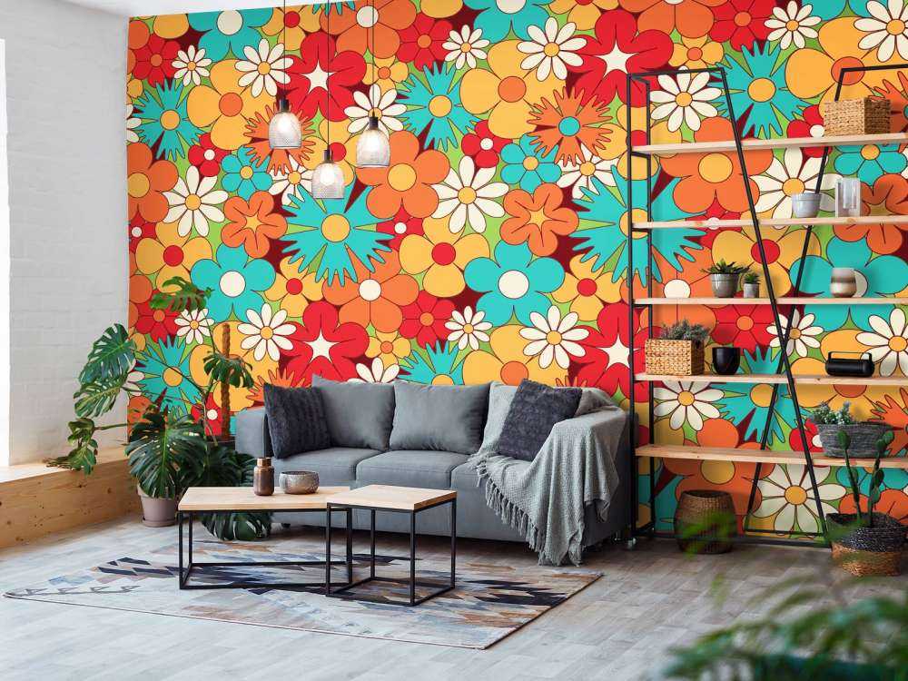 Fiori in stile vintage