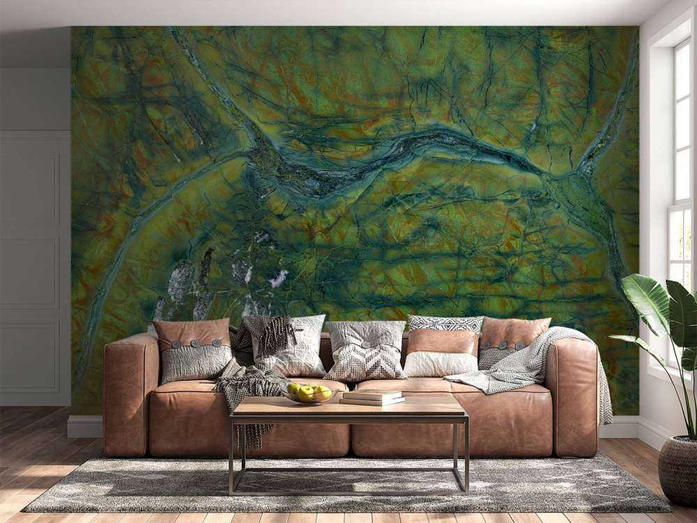 Marmo di colore verde