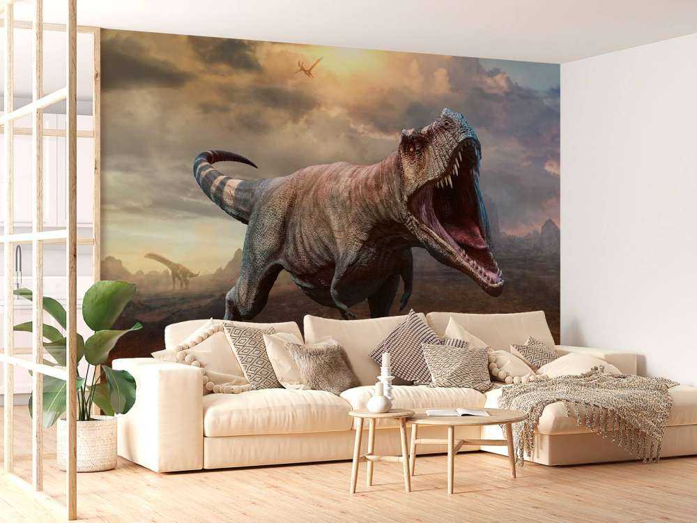 Tyrannosaurus Rex aggressivo