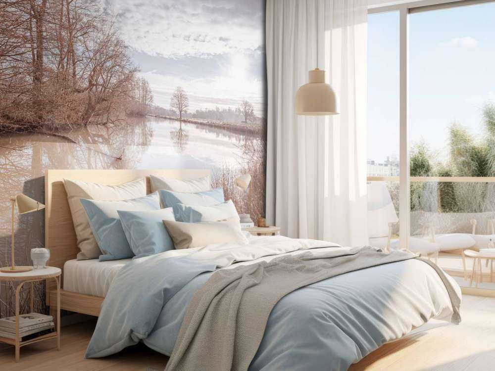 Stagno nella foresta