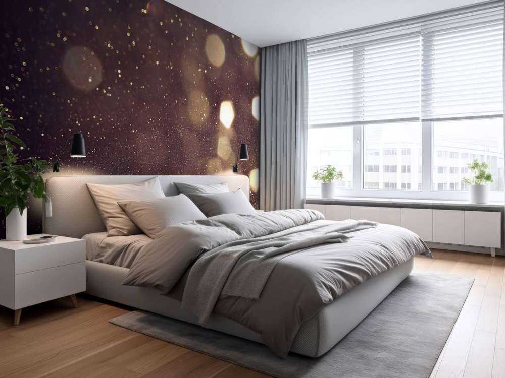 Luci astratte di glitter