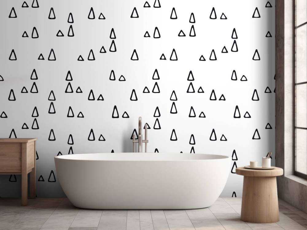 Triangoli bianco e nero