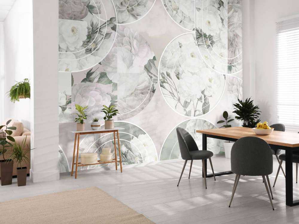 Eleganza Floreale Senza Tempo - Bianco Morbido