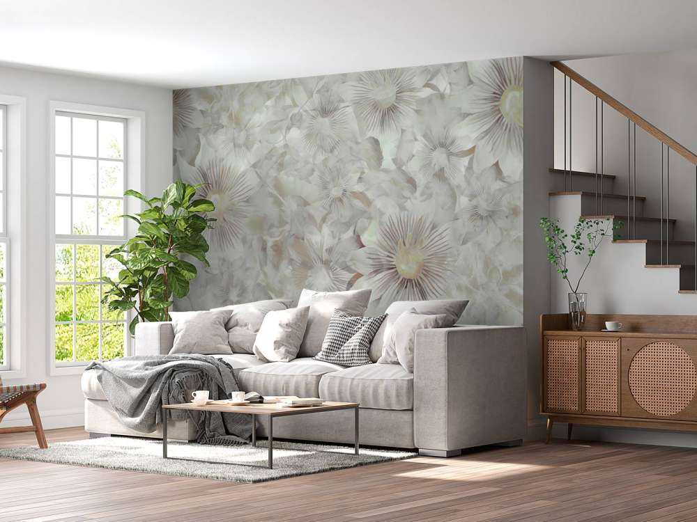 Eleganza Botanica Acquerello Grigio Nebbioso