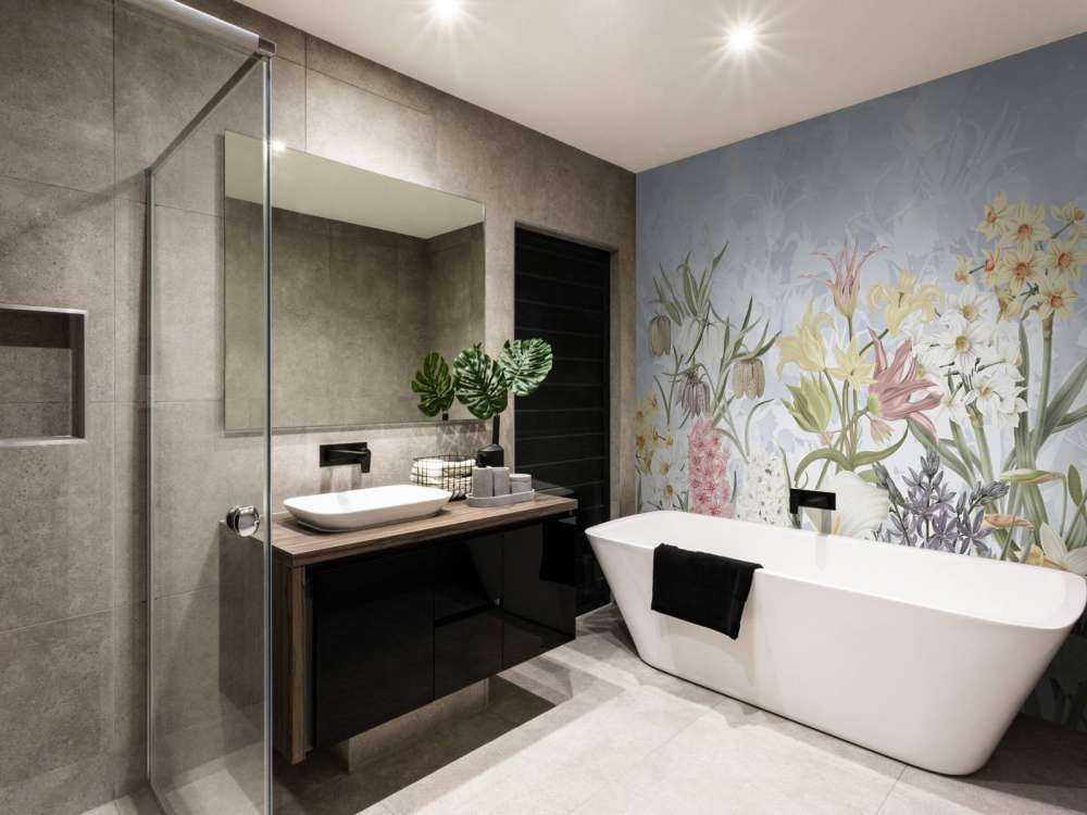 Fiori di Primavera - Blu Cielo Morbido