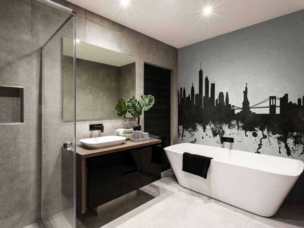 Acquerello skyline, New York