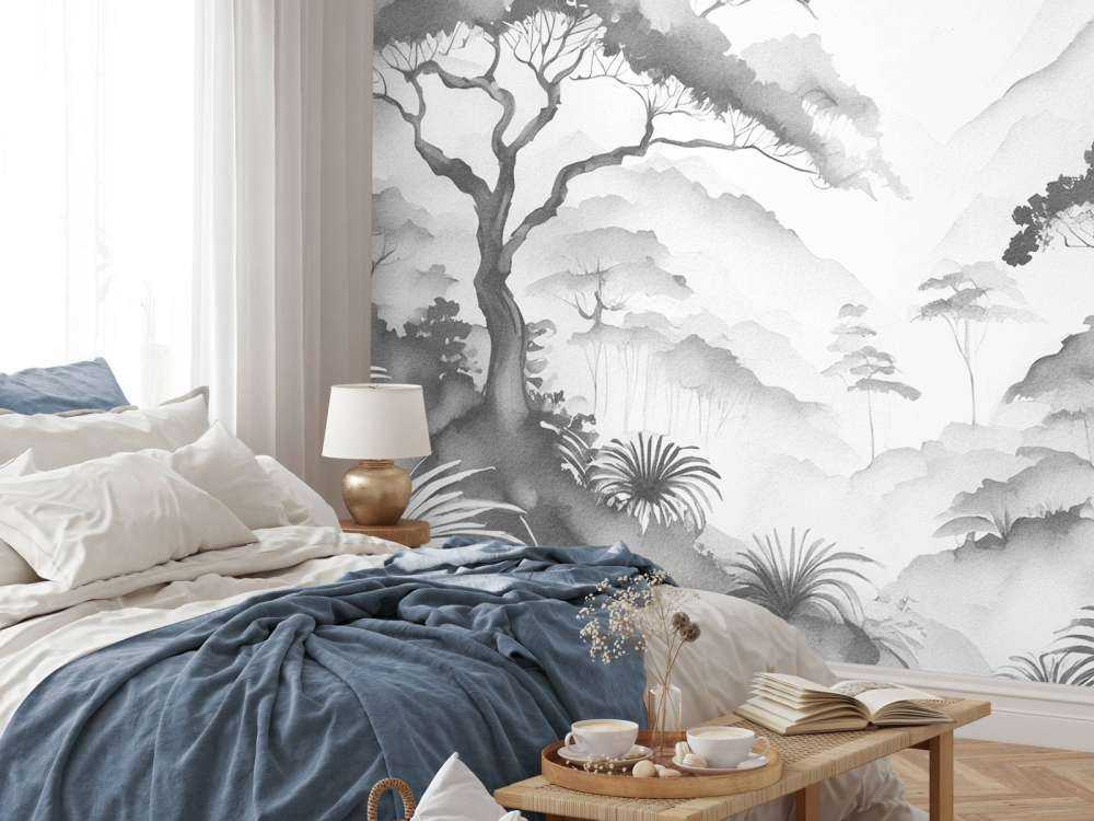 Valle di Montagna Nebbiosa