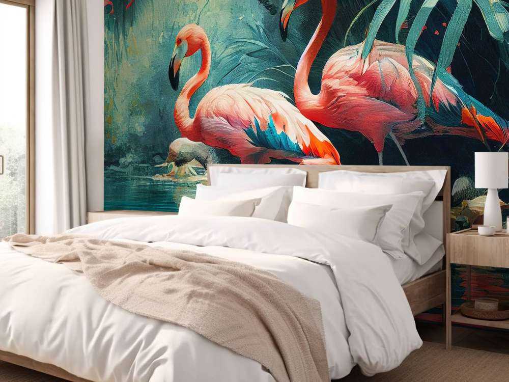 Risveglio dell'Oasi dei Fenicotteri