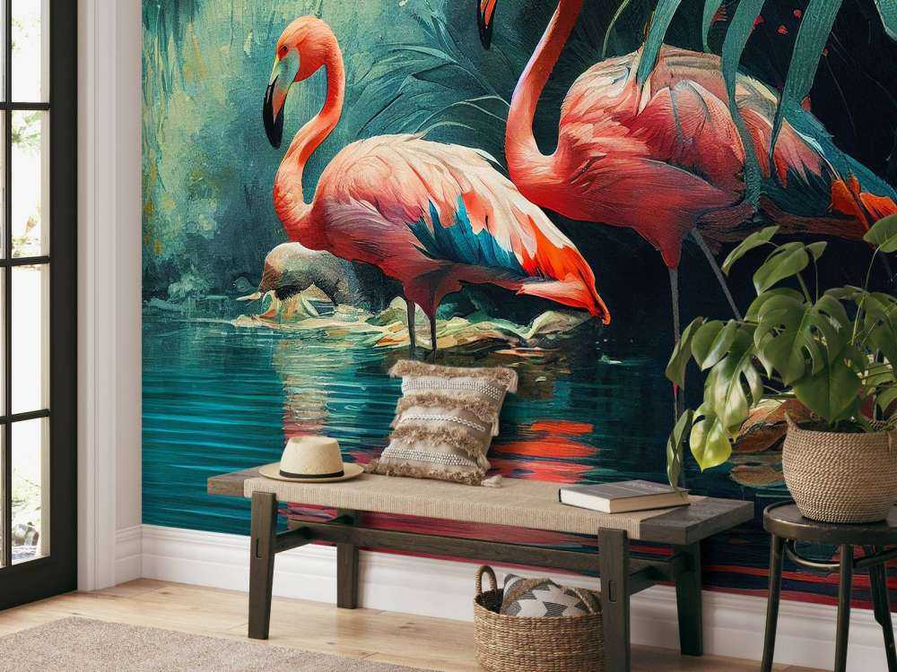 Risveglio dell'Oasi dei Fenicotteri