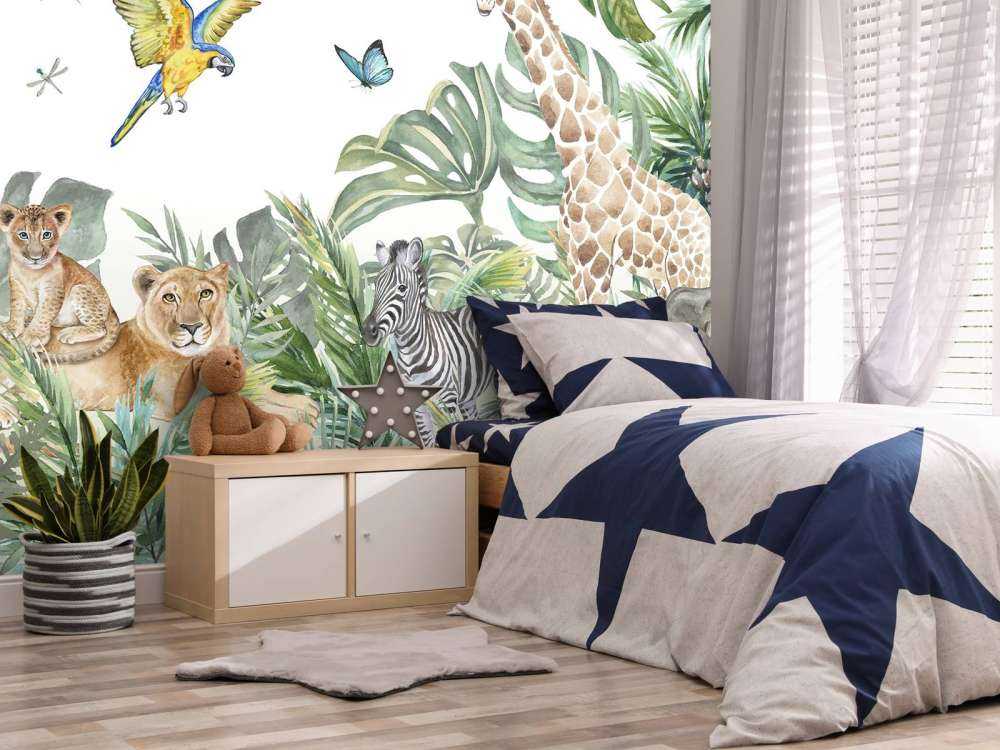 Animali selvaggi della giungla