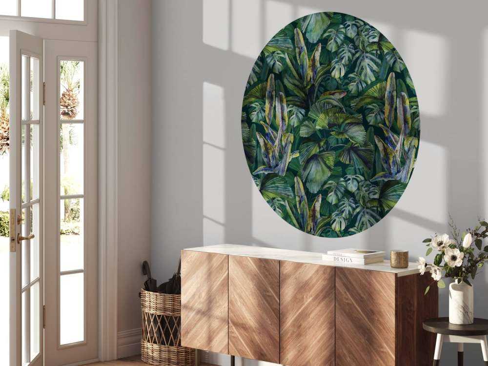 Foglie disegnate a mano