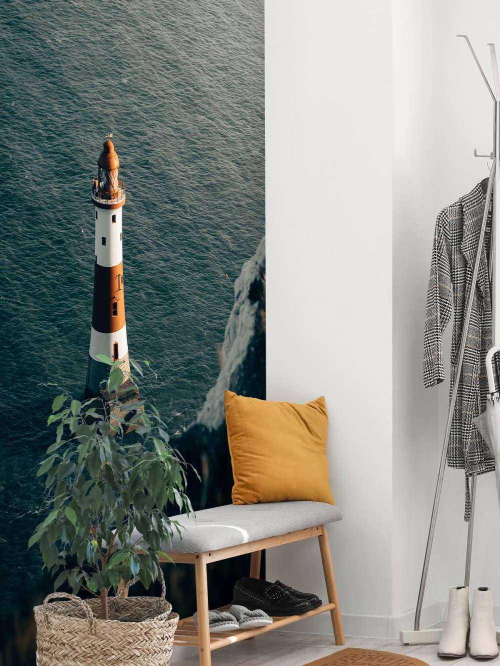 Faro sulla costa inglese