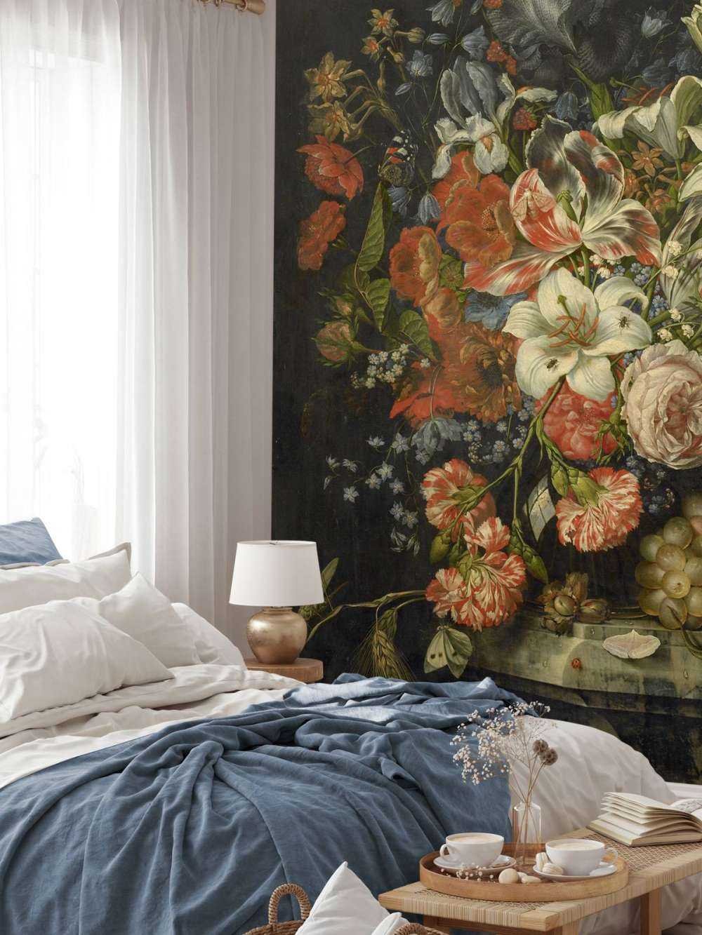 Natura morta con fiori e frutti