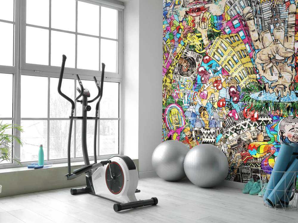 Trambusto di graffiti